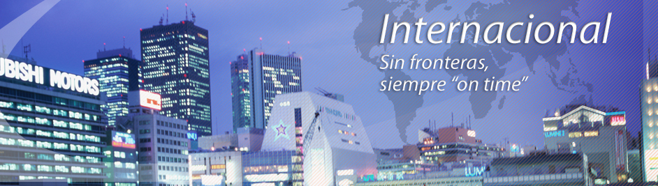 Internacional. Sin fornteras, simepre "on time"